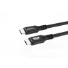 Microconnect USB4CC015 USB cable USB4 Gen 3x2 0.15 m USB C Black