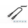 Microconnect USB4CC015-240W USB cable USB4 Gen 3x2 0.15 m USB C Black