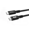 Microconnect USB4CC015-240W USB cable USB4 Gen 3x2 0.15 m USB C Black