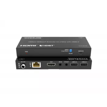 KVM kit VivoLink VLKVM150 HDBaseT KVM extender 18Gbps, range up to 150 m
