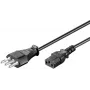Power cable MicroConnect PE100450 5 m, Black, C13 coupler