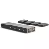 Lindy 70m Cat.6 4x4 HDMI 4K60 Matrix Extender, 3840 x 2160 pixels, AV transmitter & receiver, 70 m, Wired, Black, HDCP