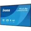 Digital signage flat panel IIYAMA LH8664UHS-B3AG — 85.6 inch (2.17 m) 3840x2160 4K IPS, 450 cd/m², Wi‑Fi, Android, 24/7, Black