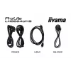 Digital signage flat panel IIYAMA LH8664UHS-B3AG — 85.6 inch (2.17 m) 3840x2160 4K IPS, 450 cd/m², Wi‑Fi, Android, 24/7, Black
