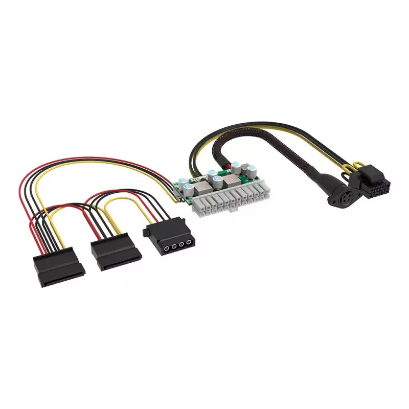 Akasa 150W DC-to-DC ATX Adapter 12V 180W Multicolour