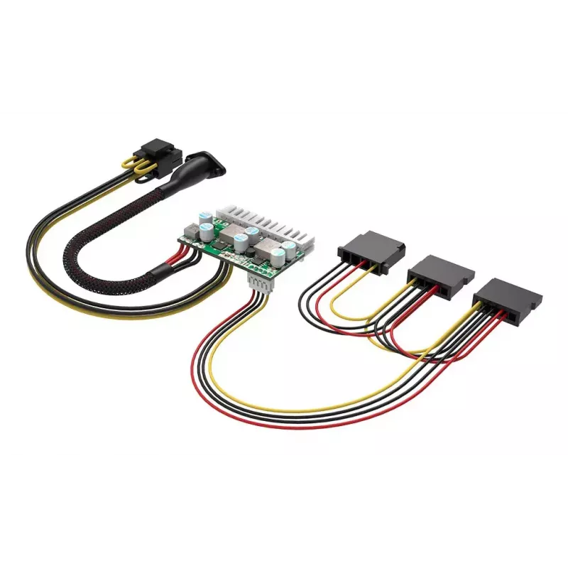 Akasa 150W DC-to-DC ATX Adapter 12V 180W Multicolour