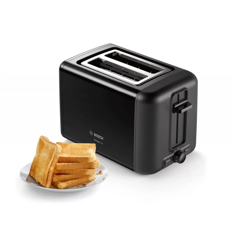Bosch TAT3P423 toaster 2 slice(s) 970 W Black