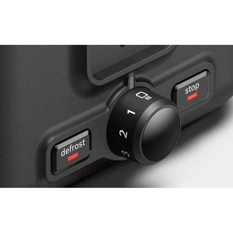 Bosch TAT3P423 toaster 2 slice(s) 970 W Black