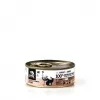 Wet cat food 3coty Turkey with rabbit, 80 g can — complete adult cat feed, protein 20%, fat 9%