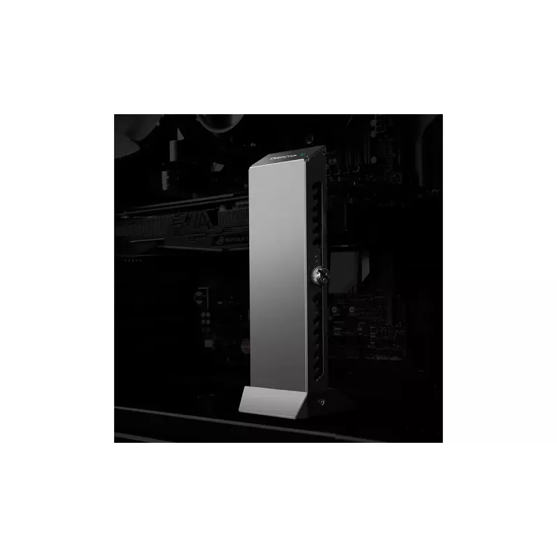 Graphic card holder DeepCool GH-01 Universal, black, 52.6×60.6×163.7 mm