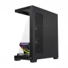 PC mid-tower case MODECOM VOLCANO STELLAR PLUS ARGB MIDI, 5 front fans, tempered glass, USB-C
