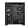 PC mid-tower case MODECOM VOLCANO STELLAR PLUS ARGB MIDI, 5 front fans, tempered glass, USB-C