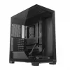 PC case MODECOM VOLCANO STELLAR PLUS MIDI BLACK — mid-tower ATX, tempered glass, USB-C, supports up to 420 mm GPU