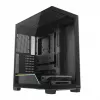 PC case MODECOM VOLCANO STELLAR PLUS MIDI BLACK — mid-tower ATX, tempered glass, USB-C, supports up to 420 mm GPU