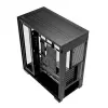 PC case MODECOM VOLCANO STELLAR PLUS MIDI BLACK — mid-tower ATX, tempered glass, USB-C, supports up to 420 mm GPU