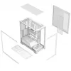PC case MODECOM VOLCANO STELLAR PLUS MIDI WHITE — Midi Tower, microATX, tempered glass, USB-C, supports GPU 420 mm