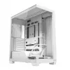PC case MODECOM VOLCANO STELLAR PLUS MIDI WHITE — Midi Tower, microATX, tempered glass, USB-C, supports GPU 420 mm