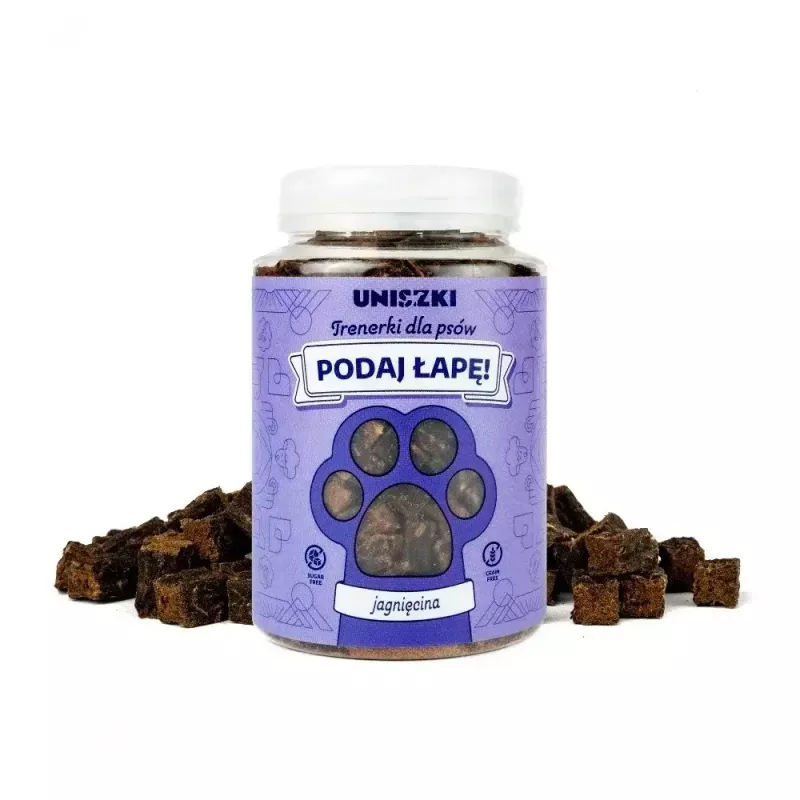 Wet dog food UNISZKI with lamb 210 g canned pet food