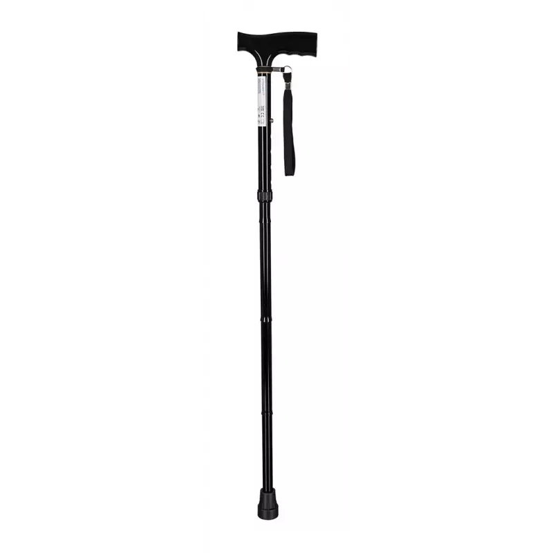 ActionMed LI100AM folding walking cane, black