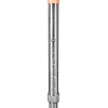 Folding mobility cane ActionMed LI101AM — silver, ergonomic grip, hand strap, slip-resistant, pitch control