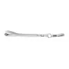 Folding mobility cane ActionMed LI101AM — silver, ergonomic grip, hand strap, slip-resistant, pitch control
