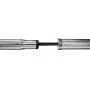 Folding mobility cane ActionMed LI101AM — silver, ergonomic grip, hand strap, slip-resistant, pitch control