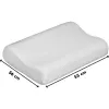 Orthopedic cervical pillow ActionMed CERVICAL MED PILLOW PO100AM — foam filler, 550×360×120 mm, washable cover, white