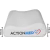 Orthopedic cervical pillow ActionMed CERVICAL MED PILLOW PO100AM — foam filler, 550×360×120 mm, washable cover, white