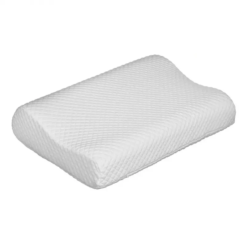 Orthopedic cervical pillow ActionMed CERVICAL MED PILLOW PO100AM — foam filler, 550×360×120 mm, washable cover, white