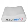 Orthopedic cervical pillow ActionMed CERVICAL MED PILLOW PO100AM — foam filler, 550×360×120 mm, washable cover, white