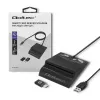 Card reader QOLTEC Smart ID Card Reader Intelligenst Model 50636 USB Type C