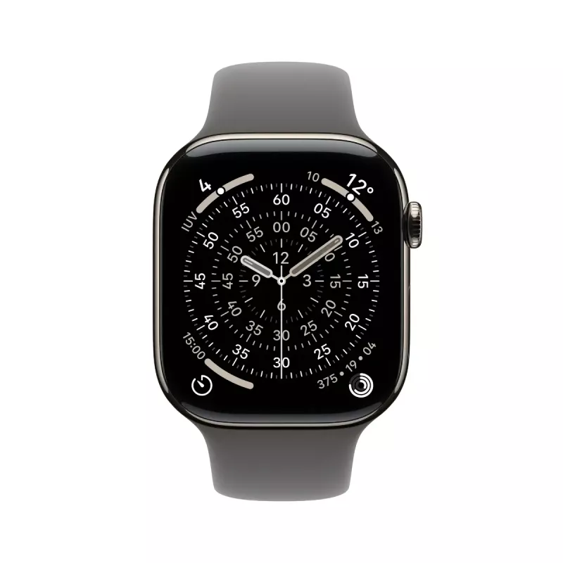 Apple Watch Series 11 GPS + Cellular 42mm Natural Titanium Case