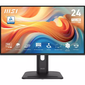Monitor MSI Pro MP245PHG E14 23.8 inch (60.5 cm) Full HD 1920x1080 IPS LCD, 4 ms, 300 cd/m², VESA, USB hub, speakers