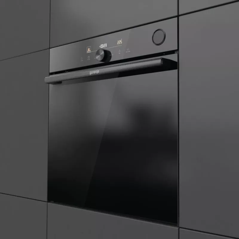 Gorenje G600 Elektrisk ugn BPSA6747DGWI RAL9005, Large, Electric, 77 L, 3500 W, 77 L, 2300 W