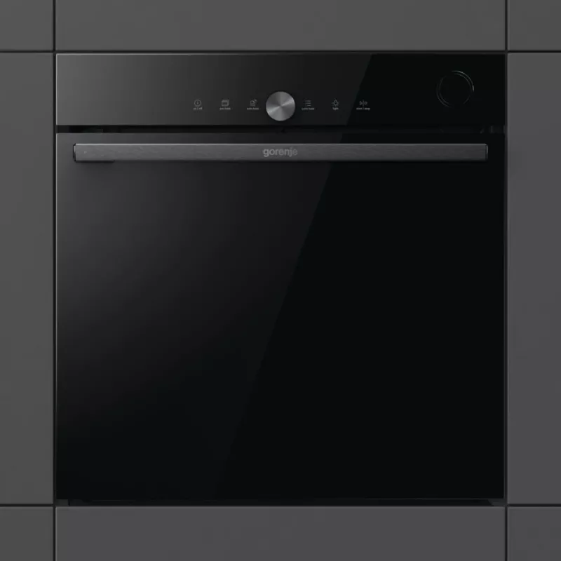 Gorenje G600 Elektrisk ugn BPSA6747DGWI RAL9005, Large, Electric, 77 L, 3500 W, 77 L, 2300 W