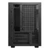 PC case DeepCool CH260 Micro Tower Black — Micro-ATX/Mini-ITX, tempered glass, USB-C, max GPU 413 mm