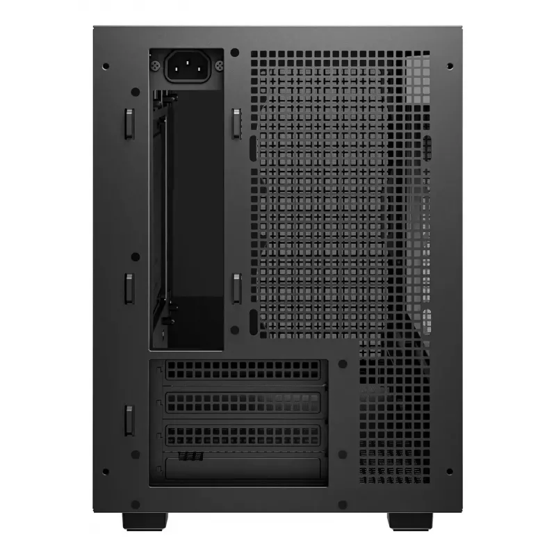 PC case DeepCool CH260 Micro Tower Black — Micro-ATX/Mini-ITX, tempered glass, USB-C, max GPU 413 mm