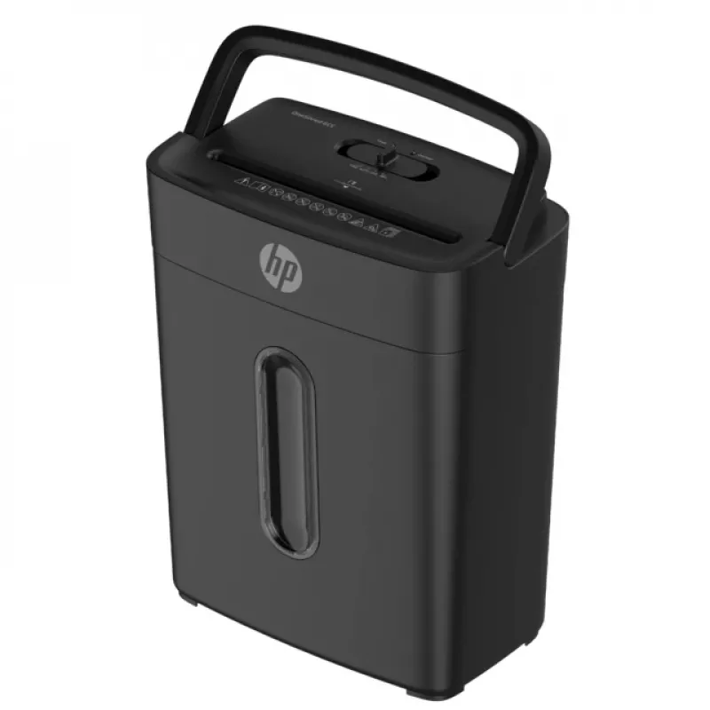 HP One Shred 6CC paper shredder Particle-cut shredding 68 dB Black