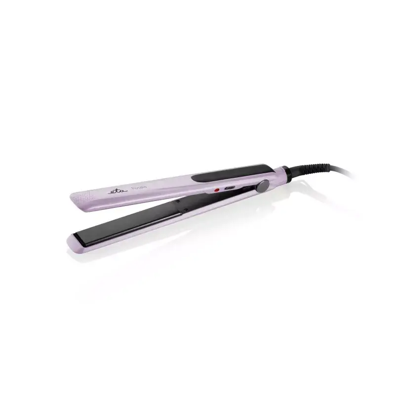 Hair straightening iron ETA Rosalia 44 W ceramic plates, warm violet, 1.8 m cord, 100–240 V
