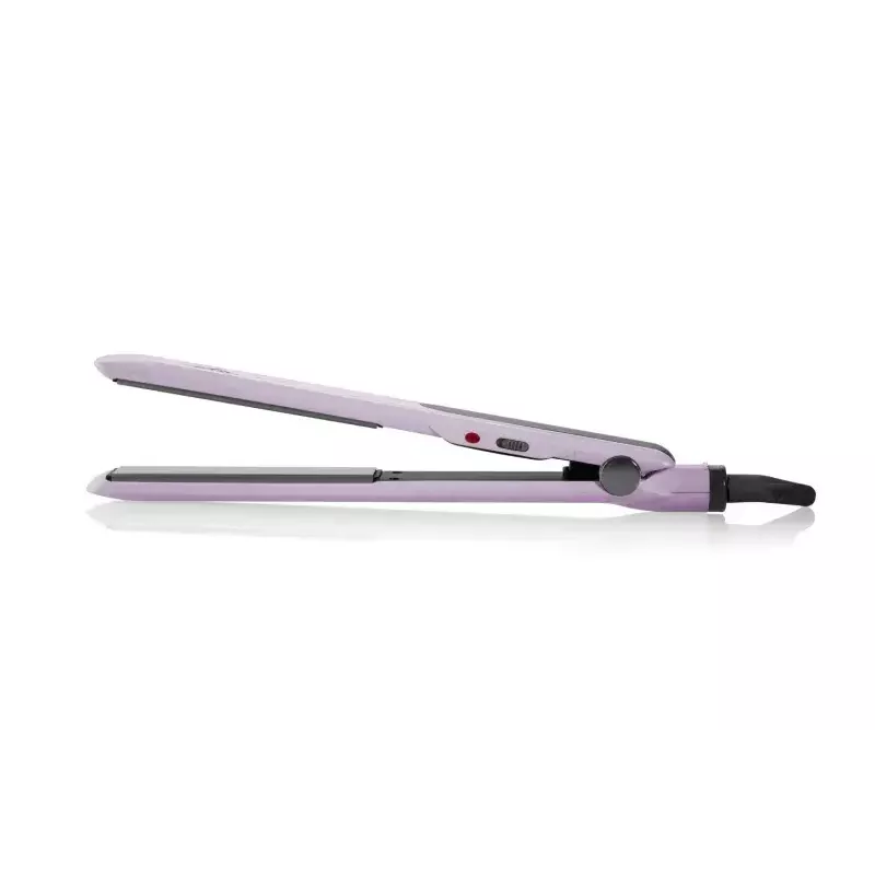 Hair straightening iron ETA Rosalia 44 W ceramic plates, warm violet, 1.8 m cord, 100–240 V