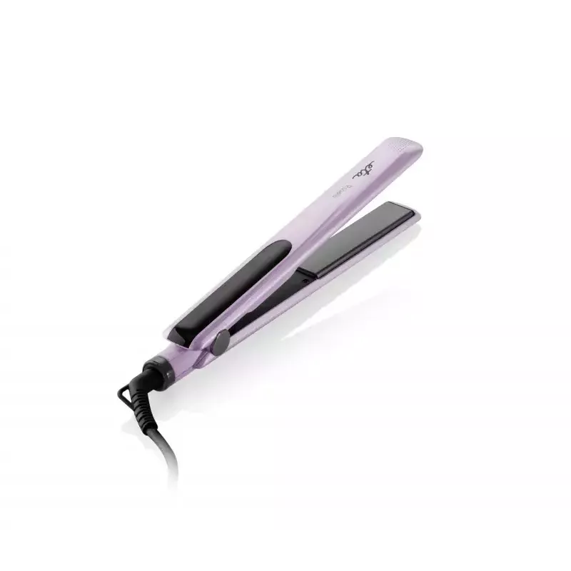 Hair straightening iron ETA Rosalia 44 W ceramic plates, warm violet, 1.8 m cord, 100–240 V