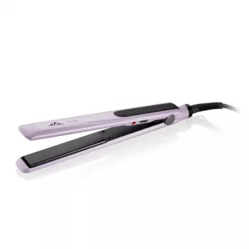 Hair straightening iron ETA Rosalia 44 W ceramic plates, warm violet, 1.8 m cord, 100–240 V