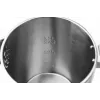 Electric kettle ETA Emma 1.5 L 2200 W stainless steel, black, 360° base