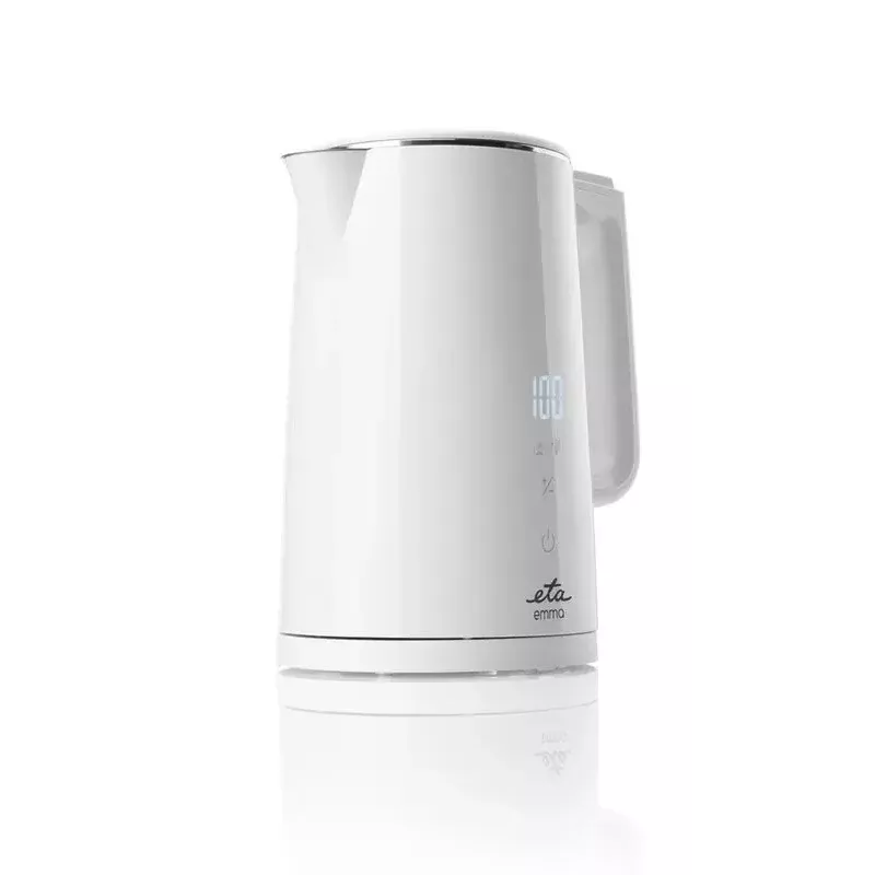 Electric kettle ETA 1.5 L 2200 W White stainless steel with adjustable thermostat