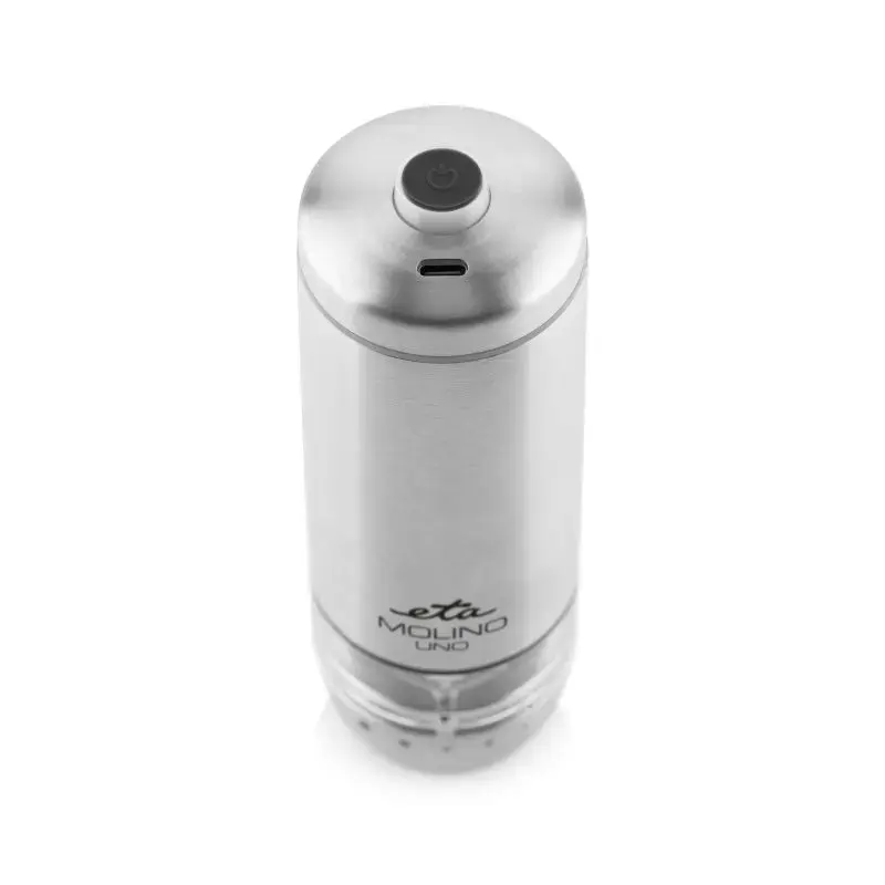 Electric spice grinder ETA Molino Uno ETA292890000 stainless steel compact countertop mill for pepper and dried herbs