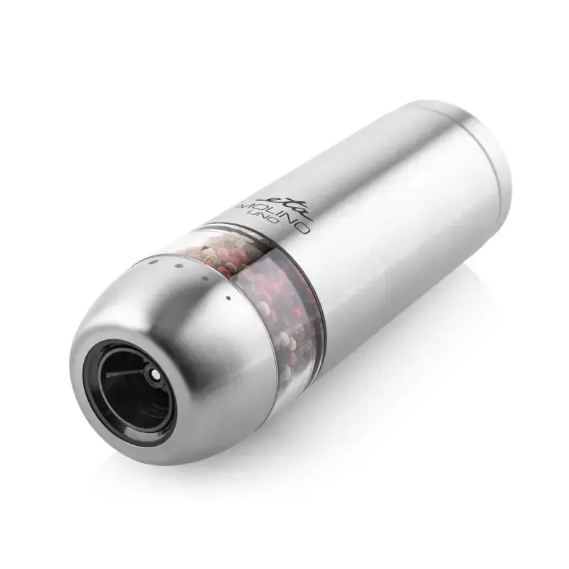Electric spice grinder ETA Molino Uno ETA292890000 stainless steel compact countertop mill for pepper and dried herbs