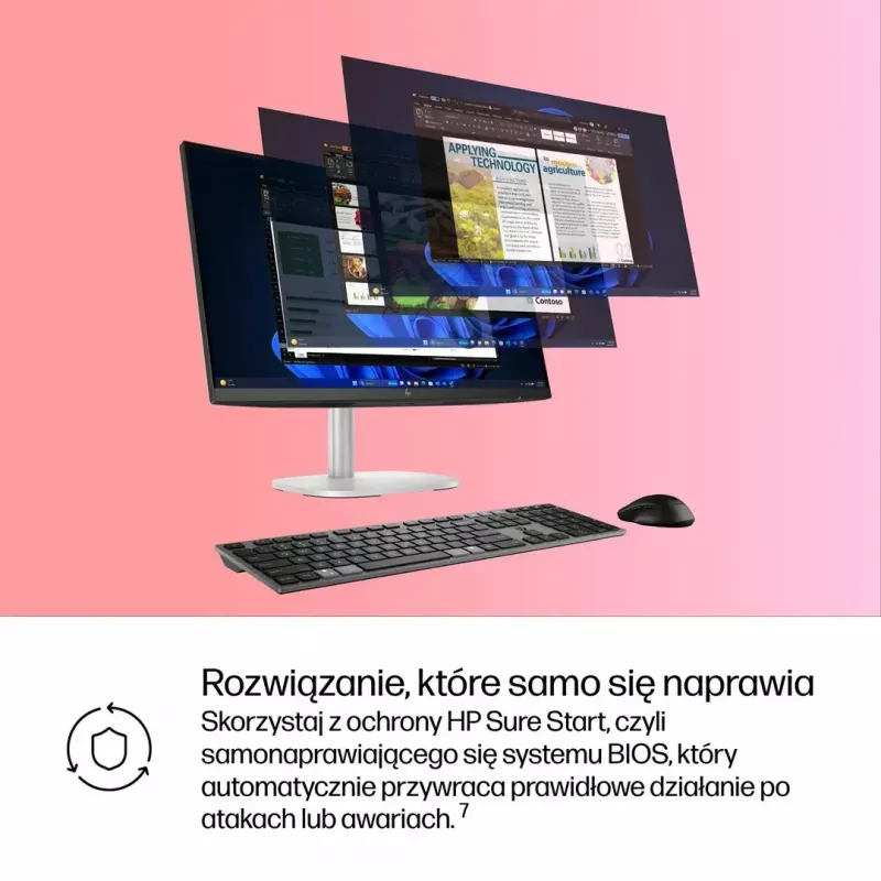 All-in-One PC HP EliteStudio 8 AiO G1i Ultra 5 23.8 inch FHD Touch IPS 16GB DDR5 512GB SSD Win11 Pro