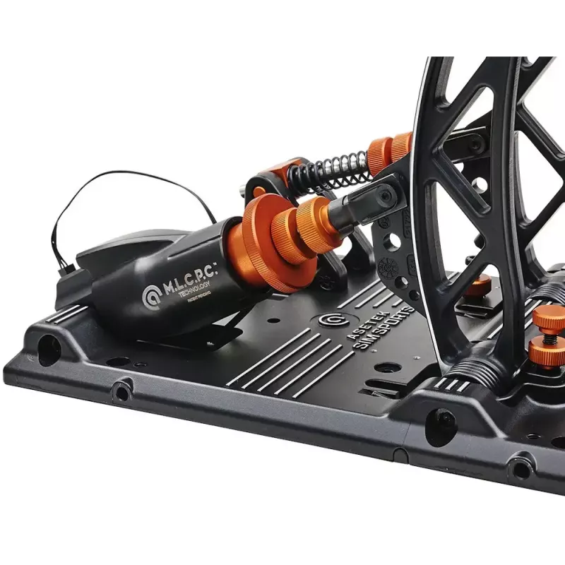 Gas and Brake Pedal Set Asetek Forte Sim Racing 40-010-0000003 for Racing Simulators
