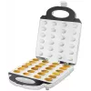 Unold 48360 waffle iron 24 waffle(s) 1400 W Stainless steel, White