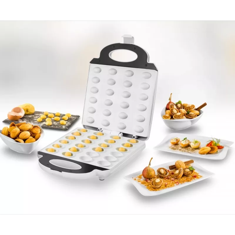 Unold 48360 waffle iron 24 waffle(s) 1400 W Stainless steel, White